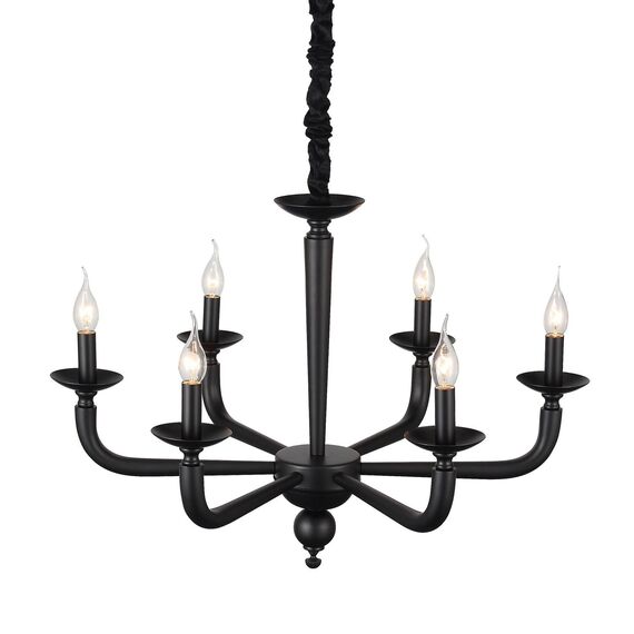 ST LUCE SL1114.403.06 Люстра подвесная ST-Luce Черный E14 6*40W, изображение 3