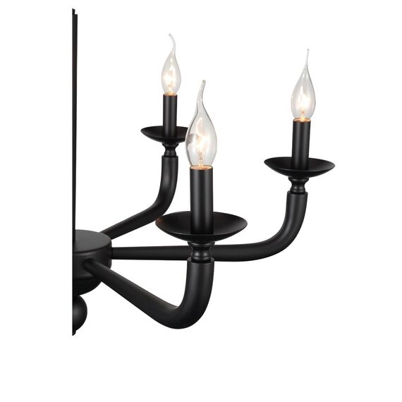 ST LUCE SL1114.403.06 Люстра подвесная ST-Luce Черный E14 6*40W, изображение 7