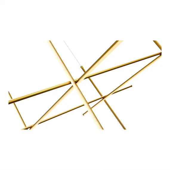 ST LUCE SL6207.203.150 Светильник подвесной ST-Luce Матовое золото LED 1*150W 3000K, изображение 3