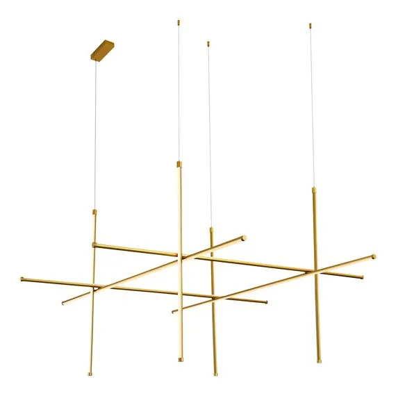 ST LUCE SL6207.203.150 Светильник подвесной ST-Luce Матовое золото LED 1*150W 3000K, изображение 5