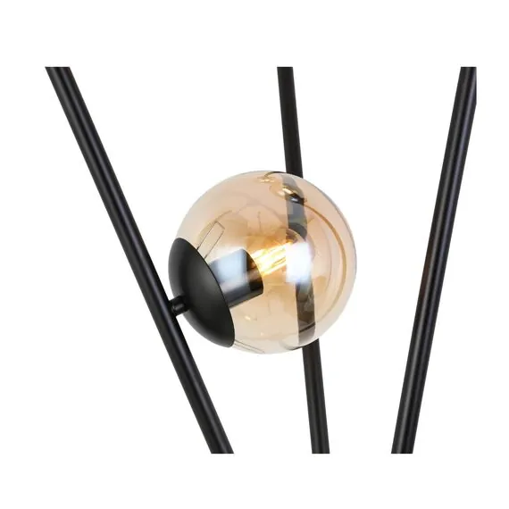 ST LUCE SL549.505.03 Торшер ST-Luce Черный/Коньячный E27 3*40W, изображение 3