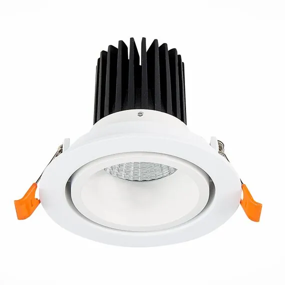 ST LUCE ST705.548.10 Светильник встраиваемый. Белый LED 1*10W 4000K 750Lm Ra>90 38° IP20 D102xH85 170-240V, изображение 4