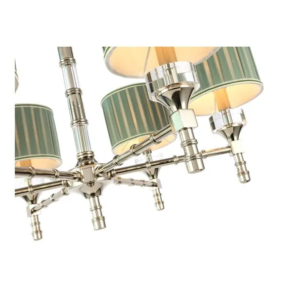 ST LUCE SL1121.103.06 Люстра подвесная ST-Luce Никель/Оливковый E14 6*40W, изображение 3