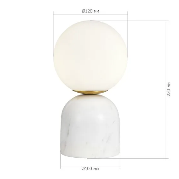 ST LUCE SL1191.504.01 Прикроватная лампа ST-Luce белый/белый G9 1*5W, изображение 6