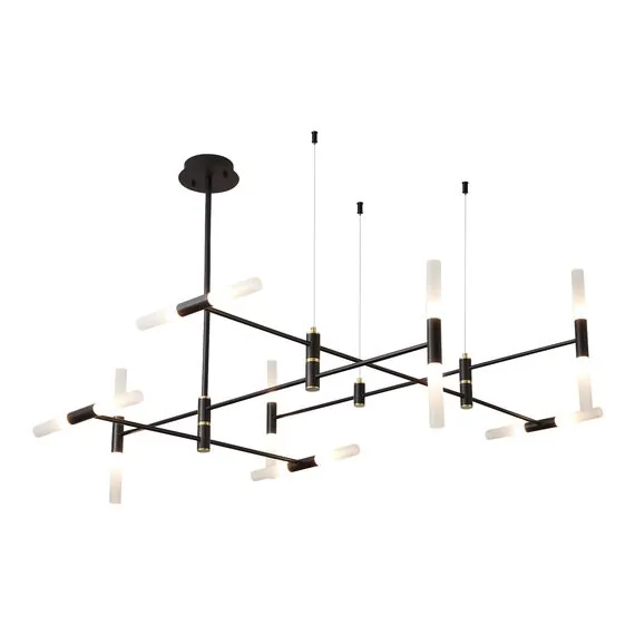 ST LUCE SL1216.403.16 Светильник подвесной ST-Luce Черный/Белый G9 16*5W 4000K, изображение 2