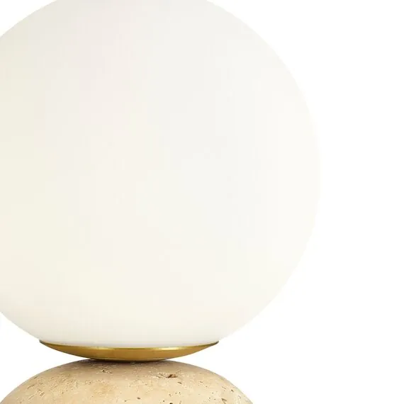 ST LUCE SL1191.704.01 Прикроватная лампа ST-Luce травертиновый/белый G9 1*5W, изображение 4