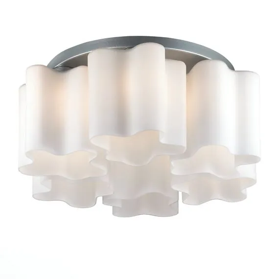 ST LUCE SL116.502.06 Люстра потолочная ST-Luce Серебристый/Белый E27 6*60W, изображение 2