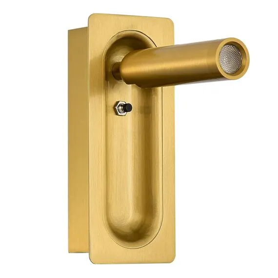 ST LUCE SL6238.301.01 Светильник настенный ST-Luce латунь/латунь LED 1*3W 4000K, изображение 4