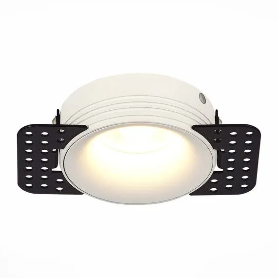 ST LUCE ST218.558.01 Светильник встраиваемый. Белый GU10 1*50W  IP20 D78xH30 165-265V Без ламп, изображение 2