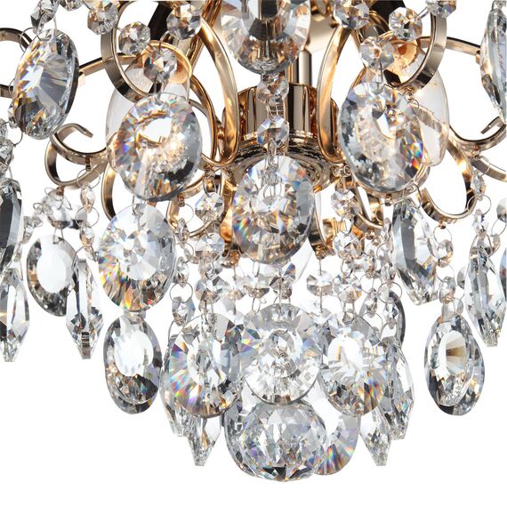 ST LUCE SL846.202.03 Люстра подвесная ST-Luce Золотистый/Прозрачный E14 3*40W, изображение 8