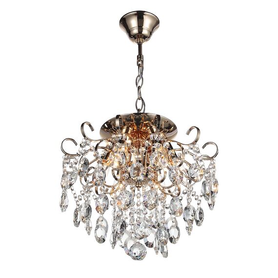 ST LUCE SL846.202.06 Люстра подвесная ST-Luce Золотистый/Прозрачный E14 6*40W, изображение 3