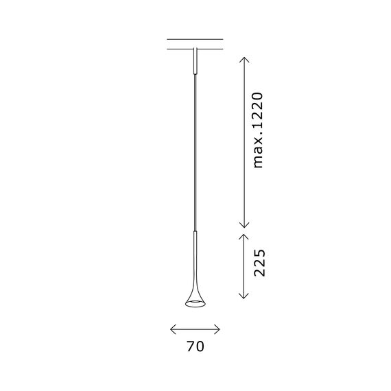 ST LUCE ST688.436.05 Магнитный трековый светильник Черный LED 1*5W 3000K Lm Ra>90  IP20 D70xH225 24V, изображение 4