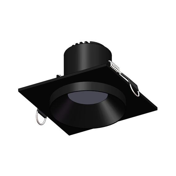 ST LUCE ST758.438.10 Светильник встраиваемый. Черный, Белый LED 1*10W 3000K 700Lm Ra>90 36° IP44 D79xH61 85-265V