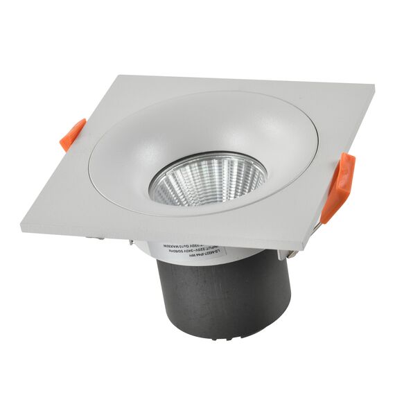 ST LUCE ST259.538.10 Светильник встраиваемый. Белый LED 1*10W 3000K 700Lm Ra>90 60° IP44 L100xW100xH66 85-265V, изображение 2