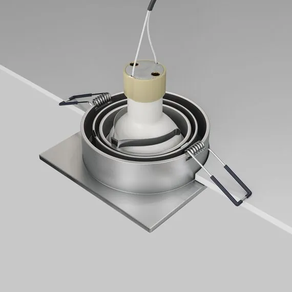 Maytoni Technical DL024-2-01S Встраиваемый светильник Atom, изображение 7