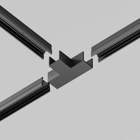 Maytoni Outdoor O-TR001-TC Коннектор Т-образный Elasity, изображение 4