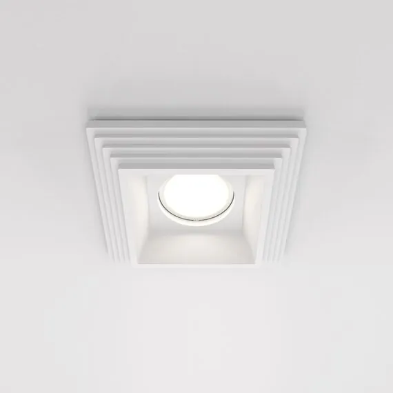 Maytoni Technical DL005-1-01-W Встраиваемый светильник Gyps, изображение 2