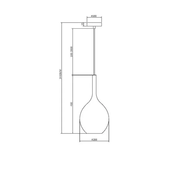 Maytoni Decorative MOD271PL-01B2 Светильник подвесной Duality, изображение 2