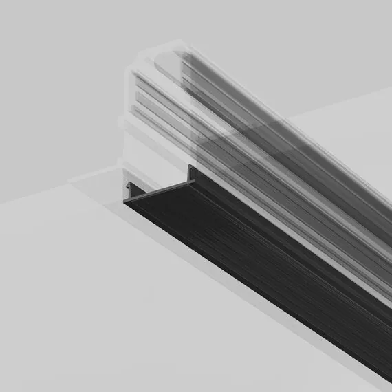 Maytoni Technical TRA034DO-1B Декоративная накладка для магнитного шинопровода Exility, изображение 5