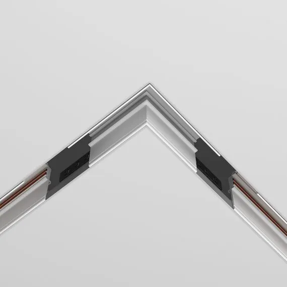 Maytoni Technical TRA034CL-42.12W Внутренний угол для встраиваемого шинопровода 12,5 мм Exility, изображение 4