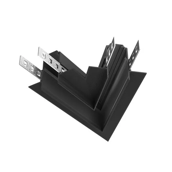 Maytoni Technical TRA034CLS-42.12B Коннектор угловой 45° встраиваемый под ГКЛ 12,5мм, черный Exility