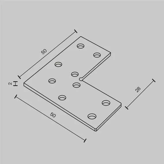 Maytoni Technical TRA034CL-21 Соединитель угловой для накладного шинопровода Exility, изображение 6