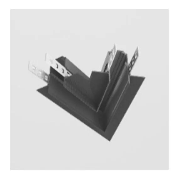 Maytoni Technical TRA034CLS-42.12B Коннектор угловой 45° встраиваемый под ГКЛ 12,5мм, черный Exility, изображение 8