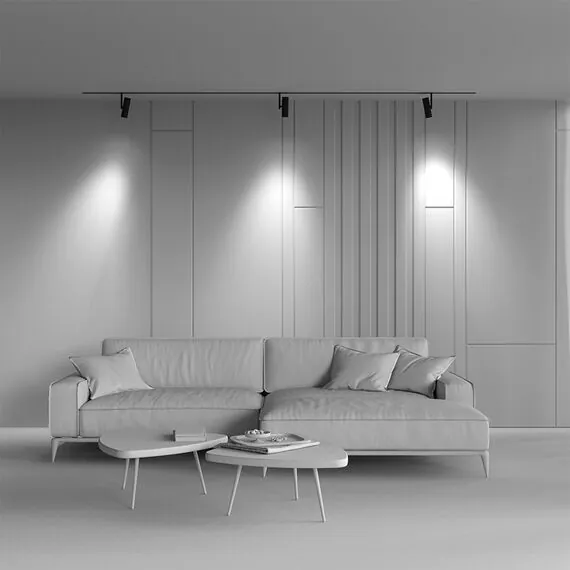 Maytoni Technical TR005-4-12W-DS-B Трековый магнитный светодиодный светильник диммируемый Exility Elti, изображение 6