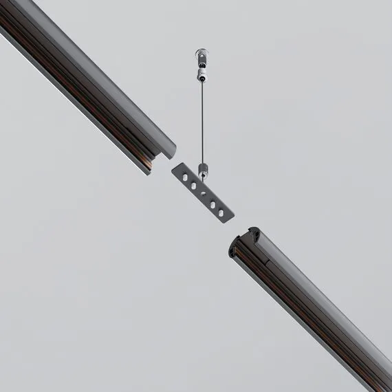 Maytoni Technical TRAM034CI-R-41B Коннектор прямой для круглого низкопрофильного шинопровода Exility, изображение 4