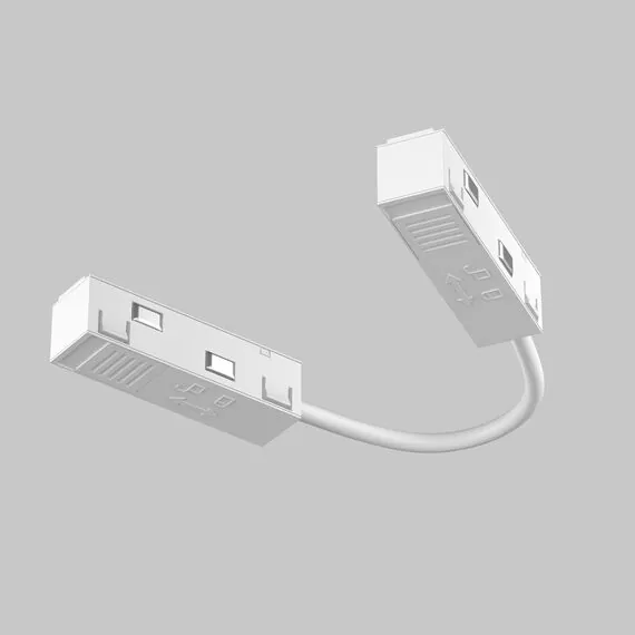 Maytoni Technical TRA034CPC-42W-15-1 Коннектор питания угловой гибкий Exility, изображение 2