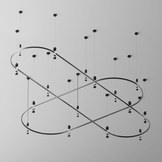 Maytoni Technical TRX154-SR-D650-B Шинопровод магнитный Flarity, изображение 5