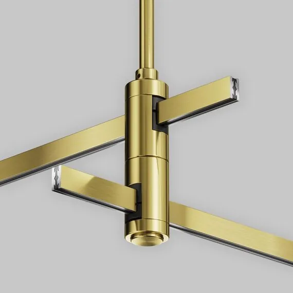 Maytoni Technical TRA159C-D1-BS Крепление потолочное двойное 700мм Flarity, изображение 3