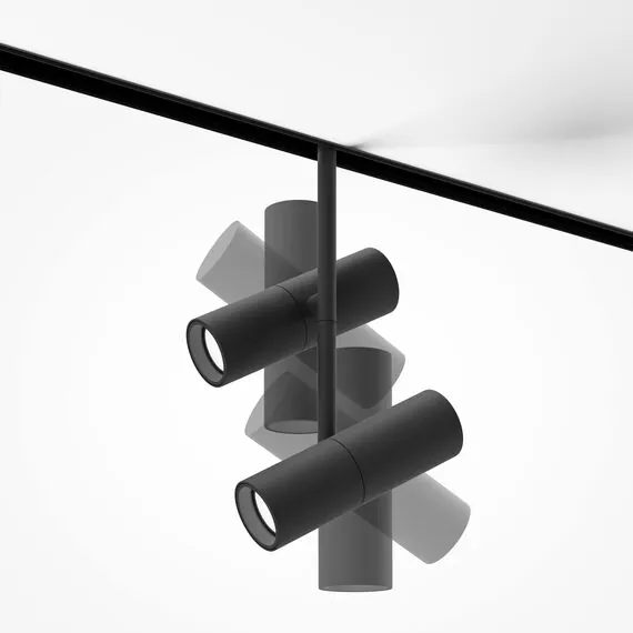 Maytoni Technical TR005-4-2X12W-DS-B Трековый магнитный светодиодный светильник Exility Elti Duo, изображение 5