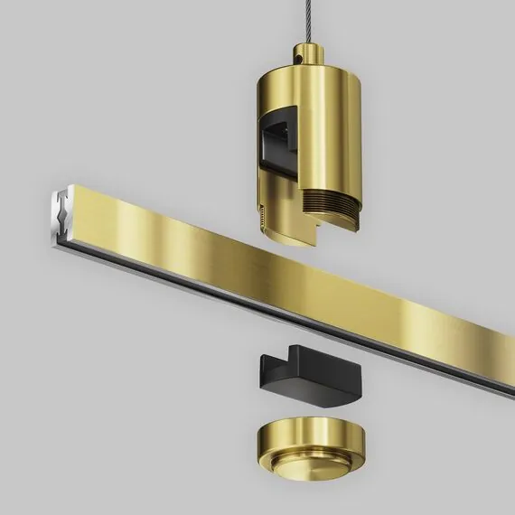 Maytoni Technical TRA157SW-S1-BS Подвес тросовый одинарный Flarity, изображение 4