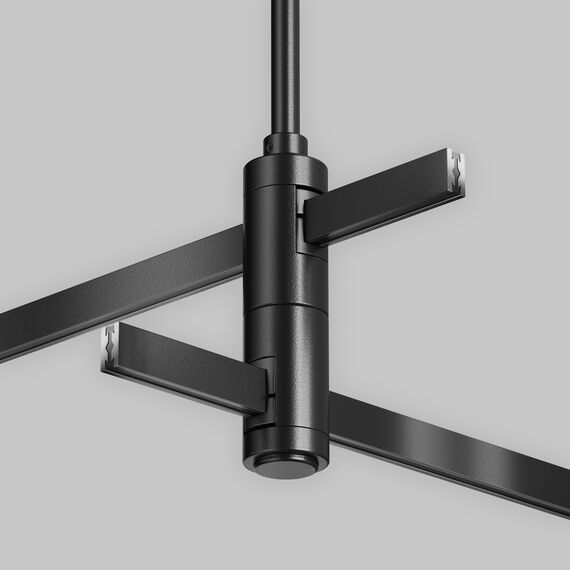 Maytoni Technical TRA158C-D1-B Крепление потолочное двойное 300мм Flarity, изображение 3