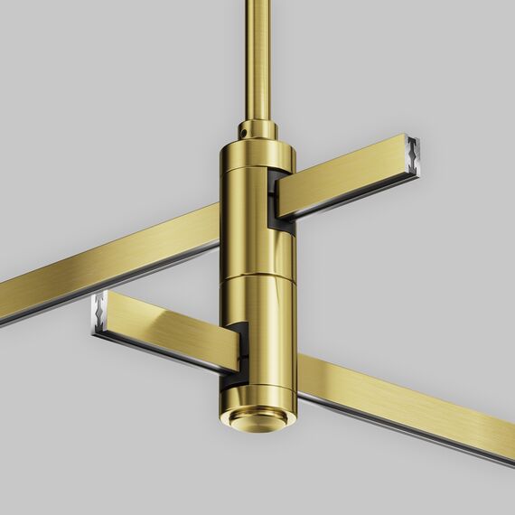 Maytoni Technical TRA158C-D1-BS Крепление потолочное двойное 300мм Flarity, изображение 3