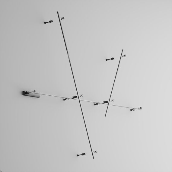 Maytoni Technical TRX154-111B Шинопровод магнитный 1м Flarity, изображение 5