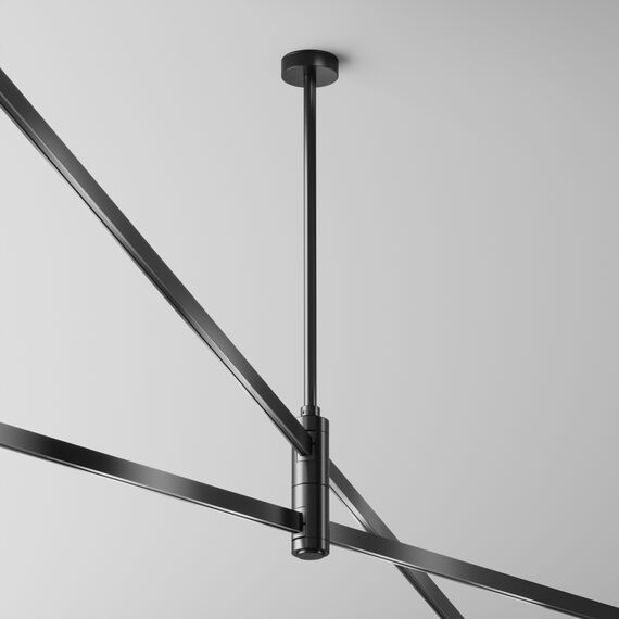 Maytoni Technical TRA158C-D1-B Крепление потолочное двойное 300мм Flarity, изображение 2