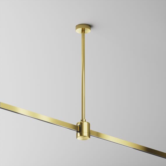 Maytoni Technical TRA158C-IPC1-BS Крепление потолочное 300мм с прямым коннектором питания Flarity, изображение 2