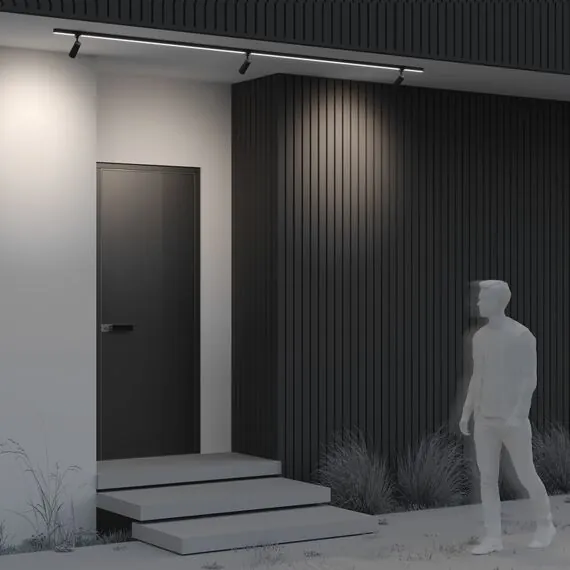 Maytoni Outdoor O-TR01-1-S-8WB3K Трековый уличный магнитный светодиодный светильник Elasity Focus, изображение 6