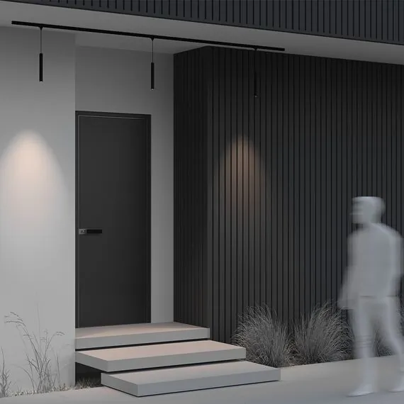 Maytoni Outdoor O-TR01-1-P-8WB3K Трековый уличный магнитный светодиодный светильник Elasity Focus, изображение 6