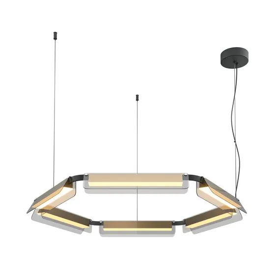 Maytoni Decorative MOD296PL-L60BS3K Люстра подвесная светодиодная Flat