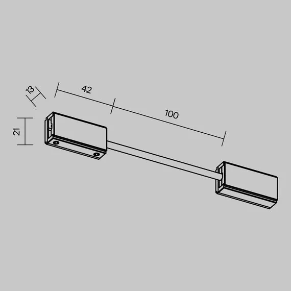 Maytoni TRA200CPC-11B-10 Коннектор питания гибкий FLEXITY, изображение 6