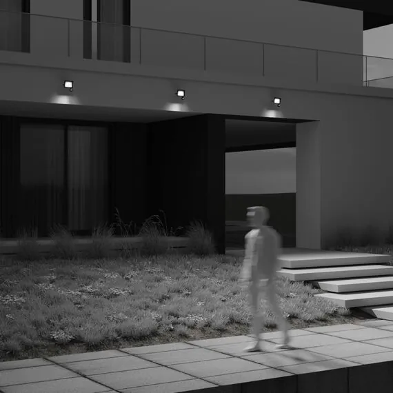 Maytoni Outdoor FL001-L30B6KSR Уличный прожектор светодиодный 30Вт 6500К IP65 Flood, изображение 5