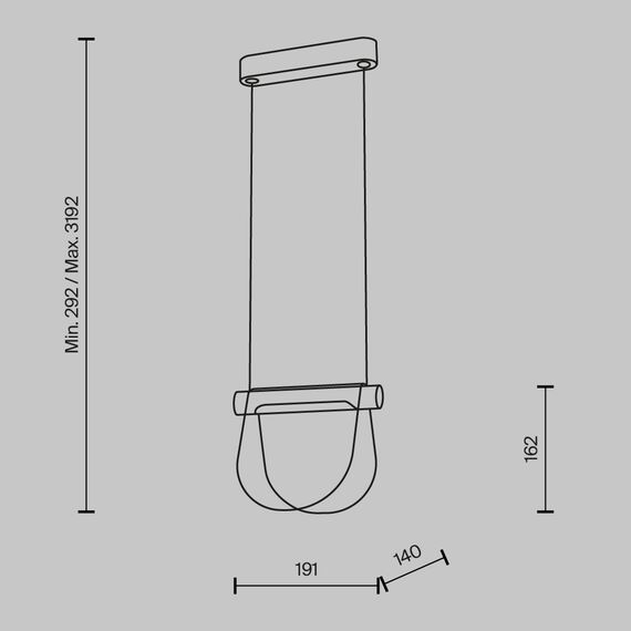 Maytoni Decorative MOD319PL-L5B3K Светильник подвесной светодиодный Fluffy, изображение 7