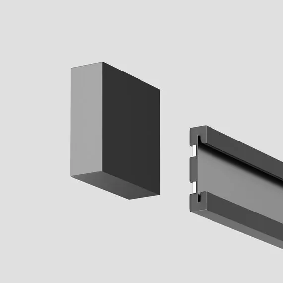 Maytoni Technical TRA200EC-11B Заглушки для шинопровода, 2шт. Flexity, изображение 4