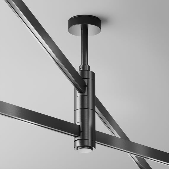 Maytoni Technical TRA156C-D1-B Крепление потолочное двойное 78мм Flarity, изображение 2