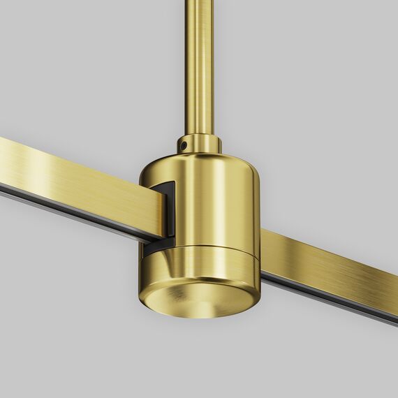 Maytoni Technical TRA156C-IPC1-BS Крепление потолочное 78мм с прямым коннектором питания Flarity, изображение 3