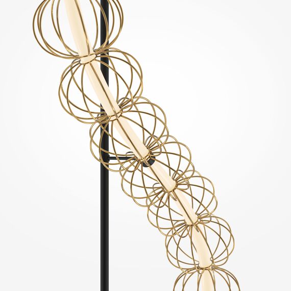 Maytoni Decorative MOD216FL-L38G3K Торшер светодиодный Golden Cage, изображение 2