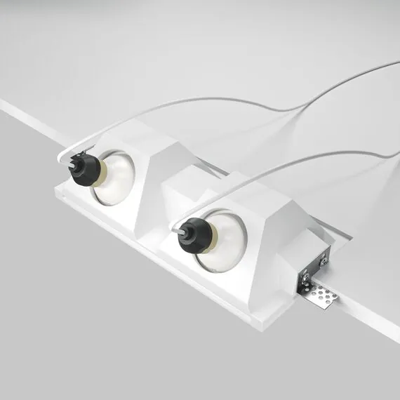 Maytoni Technical DL002-WW-02-W Встраиваемый светильник Gyps Modern, изображение 6